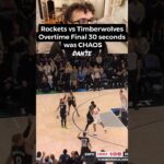 Rockets vs Timberwolves Overtime was CRAZY! Rockets vs Timberwolves Reaction