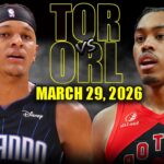 Toronto Raptors vs Orlando Magic Full Game Highlights – March 29, 2026 | NBA Season