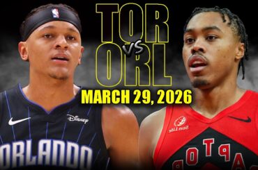 Toronto Raptors vs Orlando Magic Full Game Highlights – March 29, 2026 | NBA Season