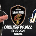 Cleveland Cavaliers vs Utah Jazz 3/30/26 NBA Free Picks & Prediction | NBA Betting Tips