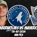 Minnesota Timberwolves vs Dallas Mavericks 3/30/26 NBA Free Picks & Prediction | NBA Betting Tips