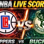 LA Clippers vs Milwaukee Bucks LIVE Scoreboard | NBA Live Scores