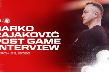Darko Rajakovic | Post Game vs Magic | March 29, 2026
