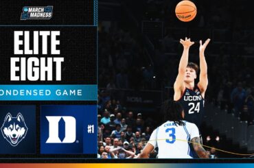 UConn vs. Duke - Elite Eight NCAA tournament extended highlights