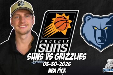 Phoenix Suns vs Memphis Grizzlies 3/30/26 NBA Free Picks & Prediction | NBA Betting Tips