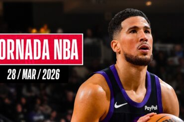 ¡DEVIN BOOKER encamina la victoria de PHOENIX SUNS! | Resultados Jornada NBA (28/mar/2026)