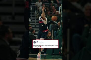 Kawhi Enjoys DG ➡️ DJJ Oop 😄