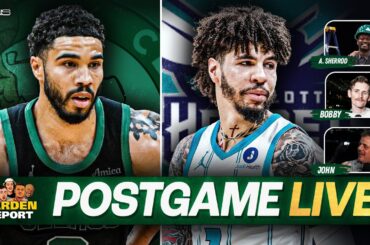 Jayson Tatum is BACK! Celtics Beat Hornets | CLNS Garden Report Postgame Show on CLNS Media