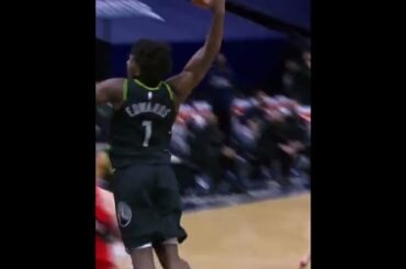 NBA Top Plays (pt 39): Anthony Edwards Poster Dunk vs Raptors #nba #timberwolves #topplays