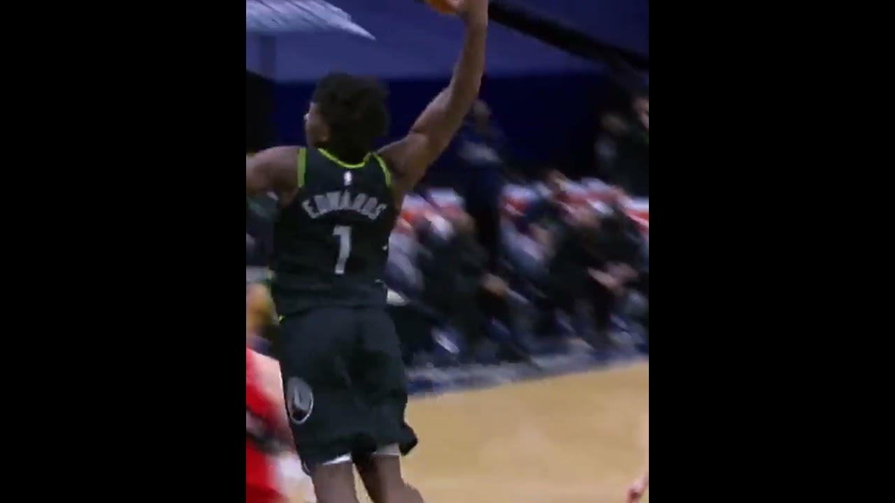 NBA Top Plays (pt 39): Anthony Edwards Poster Dunk vs Raptors #nba #timberwolves #topplays