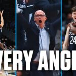 Every angle you didn't see from UConn's thrilling game-winner over Duke