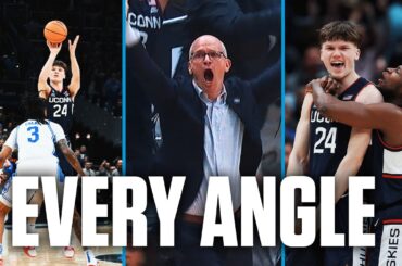 Every angle you didn't see from UConn's thrilling game-winner over Duke