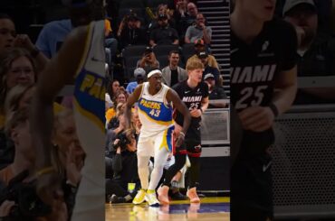 No Cooling Off 🥵 Double-Double No. 10 for Pascal Siakam Last Night vs. the Heat