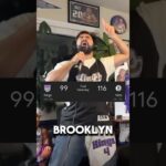 The tank is back on 🎶🎵 #sacramentokings #brooklynnets