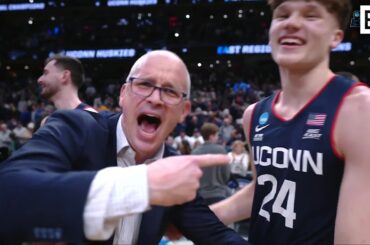 Dan Hurley & Braylon Mullins React to Wild Game-Winner vs. Duke | March Madness 2026
