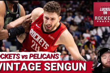 Rockets CRUSH Pelicans Behind VINTAGE Alperen Sengun TWO-WAY Game & Second Quarter SURGE