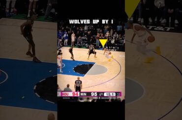 PART 2 - Wild 11-Pts Comeback Ends with Sengun’s Bloody Block 😳 Rockets at Wolves #nba #shorts