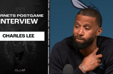 Charles Lee CREDITS Jayson Tatum: "He hit some tough shots" | Celtics vs Hornets Postgame Interview