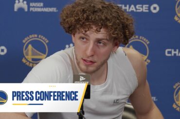 Brandin Podziemski Recaps Warriors Loss to Denver Nuggets | Mar. 29, 2026