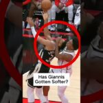 has Giannis gotten softer? #giannis #antetokounmpo #bucks #nba #basketball