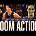 Phoenix Suns’ Oso Ighodaro Breaks Down the Zoom Action | NBA Student of the Game
