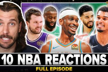 Chaotic MVP discourse, Jayson Tatum is BACK for Celtics, how to FIX tanking | 10 NBA Reactions