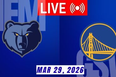 NBA LIVE! Golden State Warriors vs Memphis Grizzlies | March 29, 2026 | Warriors vs Grizzlies 2K