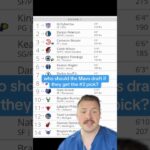 Who should the #Mavericks draft in this scenario? 🏀#NBA #DallasMavs #DallasMavericks #Mavs