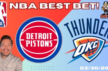 Detroit Pistons vs Oklahoma City Thunder NBA Picks and Predictions Today | Nolan's Best NBA Bets