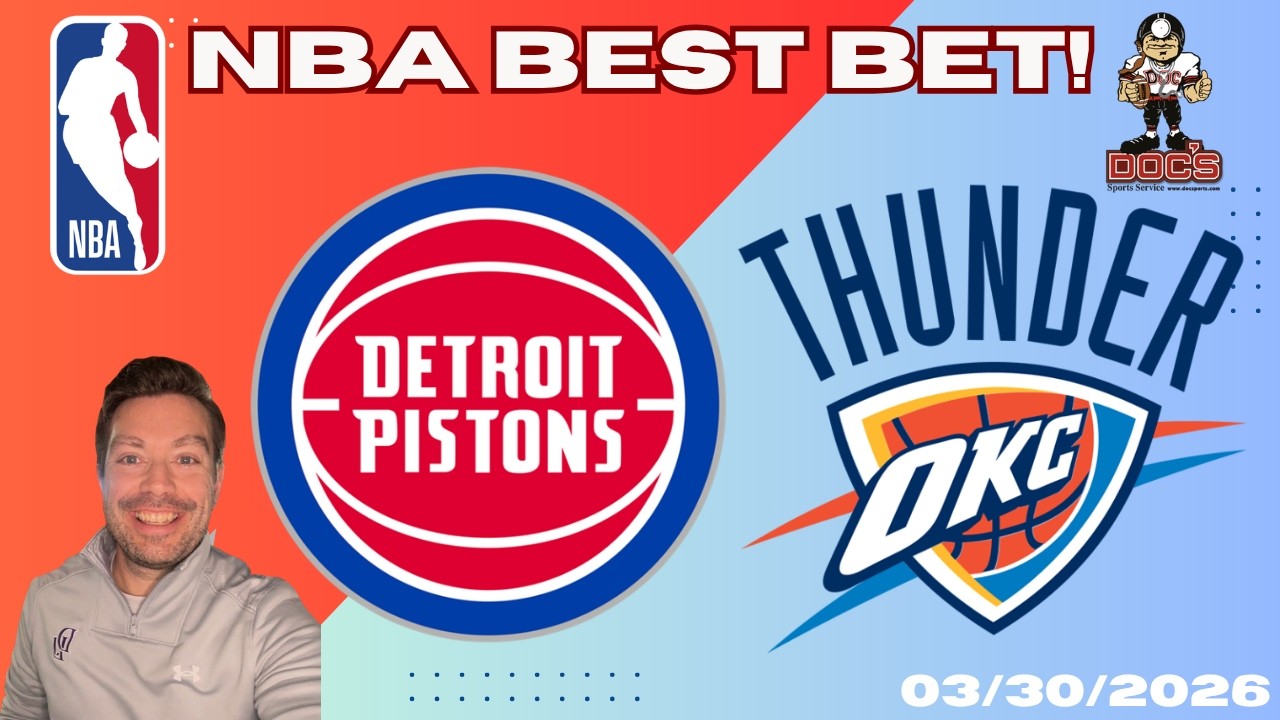 Detroit Pistons vs Oklahoma City Thunder NBA Picks and Predictions Today | Nolan's Best NBA Bets