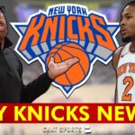 Knicks Get A DOUBLE DOSE Of TERRIBLE NEWS After Loss vs. OKC Thunder ft. Miles McBride