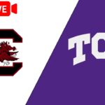 South Carolina vs TCU NCAA Women's Basketball Championship - Regional 4 in Sacramento - Elite 8