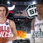 Chicago Bulls vs San Antonio Spurs Live Play by Play & Scoreboard