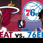 Heat vs. 76ers Live Streaming Scoreboard, Play-By-Play, Highlights | NBA on NBC Stream