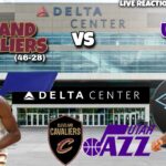 Cleveland Cavaliers vs Utah Jazz LIVE REACTION/Play-By-Play