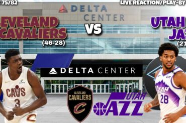 Cleveland Cavaliers vs Utah Jazz LIVE REACTION/Play-By-Play