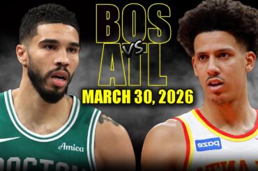 Boston Celtics vs Atlanta Hawks Full Game Highlights – March 30, 2026 | NBA Season