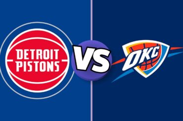 Detroit Pistons vs Oklahoma City Thunder NBA Live Play By Play Scoreboard 3/30/26