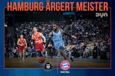 Highlights: Veolia Towers Hamburg - FC Bayern München Basketball | easyCredit BBL | Dyn Basketball