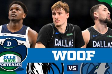 OFF NIGHT For Cooper Flagg In Mavericks Blowout Loss To Wolves | DLLS MAVS POSTGAME