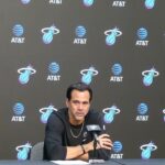 Erik Spoelstra Talks Miami Heat Win over Sixers, Fiery Halftime By Team, Tyler Herro & Bam Adebayo
