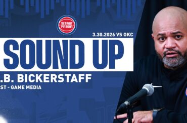 Post-Game Press Conference: J.B. Bickerstaff | Pistons vs. Thunder | 03.30.26
