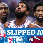 POSTGAME: Joel Embiid, Sixers FALL APART In Final Minutes Of Heat Loss | PHLY Sixers Podcast