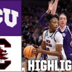 Elite Eight: TCU Horned Frogs vs. South Carolina Gamecocks | Full Game Highlights | ESPN CBB