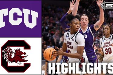 Elite Eight: TCU Horned Frogs vs. South Carolina Gamecocks | Full Game Highlights | ESPN CBB