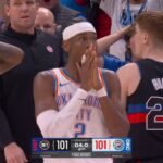 SGA hits game winner but refs call push off to force OT vs Pistons