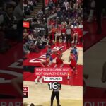 Raptors went on a CRAZY 31-0 run, the biggest unanswered run in the play-by-play era 🔥 📈