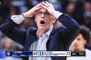 Duke vs UConn CRAZIEST ENDING EVER 😱 March Madness 2026