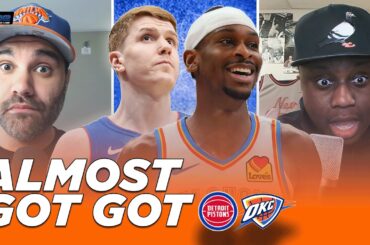 Thunder-Pistons Reaction: SGA CARRIES OKC past shorthanded Pistons | The Dime With Josh and Kwab