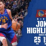 Nikola Jokić Game Highlights DEN vs. GSW